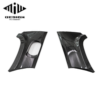 Coques de rétroviseurs latéraux MIW en fibre de carbone véritable, procédé autoclavé, finition brillante/mate, pour Defender 90/110 MYS