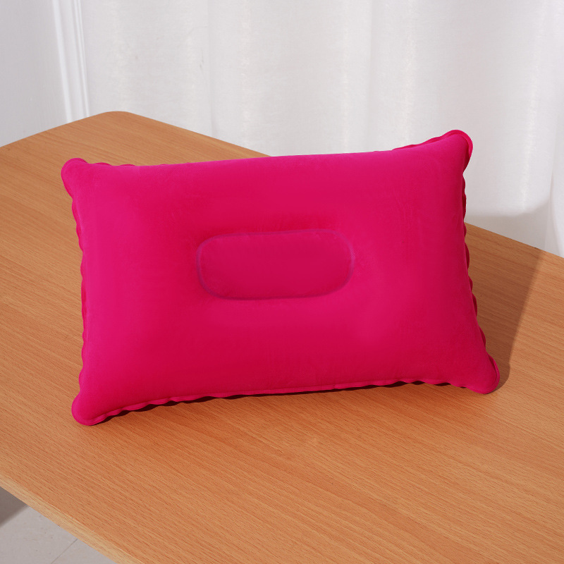 Petit oreiller carré rouge Rose-3824cm