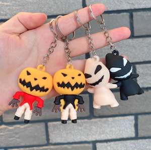 Lilangda <span class=keywords><strong>Roblox</strong></span> 3D personaje goma suave dibujos animados juego de terror figura colgante divertido juguete tipografía llavero impreso - Product Image 5