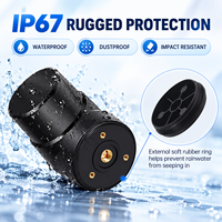 Antenne GNSS Quadrifilaire Hélicoïdale L1 L2 L5 Multi-Bandes RTK GPS Glonass BeiDou Étanche IP67 Connecteur SMA pour Drones UAV et Relevés