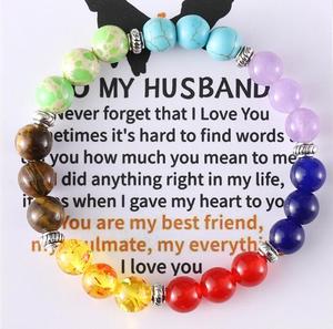 <span class=keywords><strong>Bracelet</strong></span> trèfle à quatre feuilles pour hommes et femmes chaîne tissée à la main carte <span class=keywords><strong>de</strong></span> vacances bijoux à la main bijoux - Product Image 2