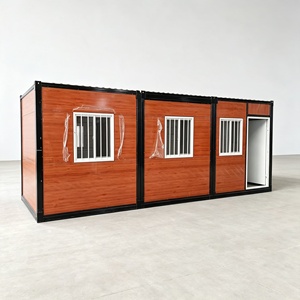 Verified Security Insulated Folding Container Apartment Prefabricated Mobile <b>Portable</b> Kitchen Bathroom Modern Hurricane Proof - Product Image 3