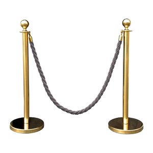 Personalizável impresso do museu exposição linha <span class=keywords><strong>queue</strong></span> controle portátil postagem linha dupla corda dourada barreira - Product Image 2
