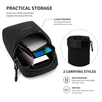 Nouveau sac bandoulière en nylon, sac de voyage imperméable pour l'extérieur, sac à bandoulière léger pour unisexe avec sangle réglable