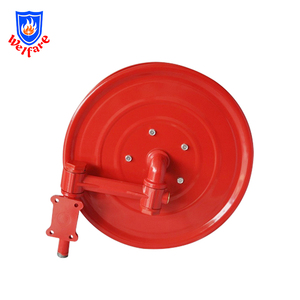 Bienestar 1 pulgada 25M/30M carrete de brazo oscilante con boquilla suave de PVC rojo 1.6MPa <span class=keywords><strong>manguera</strong></span> de fuego de presión para gabinete de fuego equipo de extinción de <span class=keywords><strong>incendios</strong></span> - Product Image 2