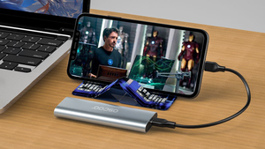 Oscoo Sliver 5Gbps Draagbare Externe Ssd Harde Schijf 1Tb 512Gb 256Gb Harde Schijf Type-C Usb3.1 Interface Draagbare Ssd Met <span class=keywords><strong>2</strong></span> Kabels - Product Image 5