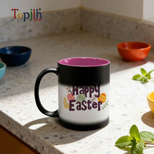 Topjlh – Tasse magique en céramique 11 oz à sublimation, intérieur coloré, personnalisable avec photo et logo, vente en gros, vierge, en vrac - Product Image 4