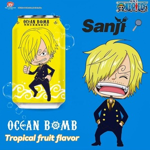 Prix de gros à prix réduits 330ml Ocean Bomb Taiwan One Piece Boissons exotiques Soda Boissons gazeuses - Product Image 3