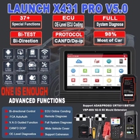 (bsc)X431 PRO V5.0 Scanner automobile CAN FD Codage en ligne Diagnostic automobile Machine de diagnostic pour tous les véhicules
