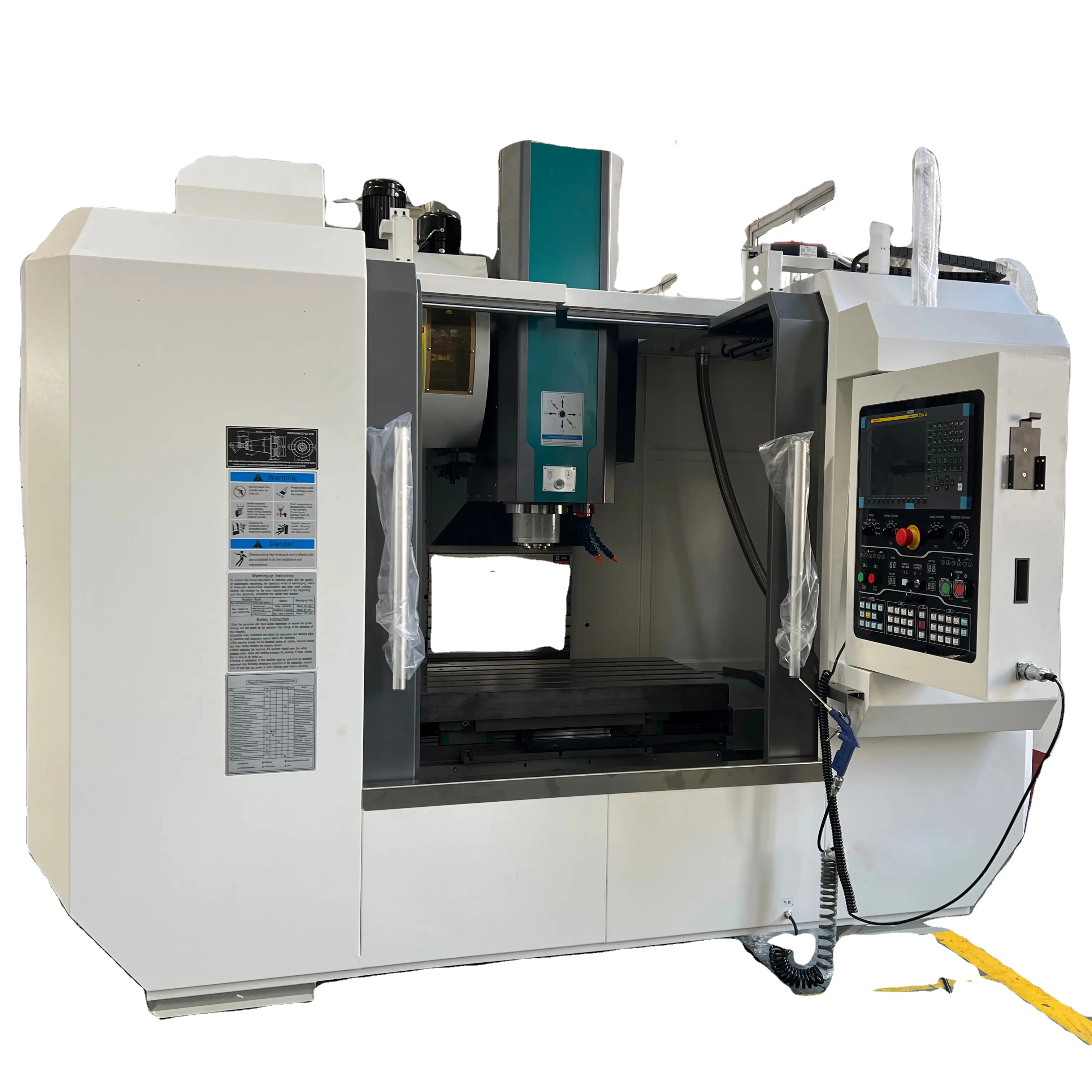 Torna ve freze makinesi CNC 3 eksen 5 eksenli dikey işleme merkez makinesi fiyat VMC850 CNC işleme makinesi