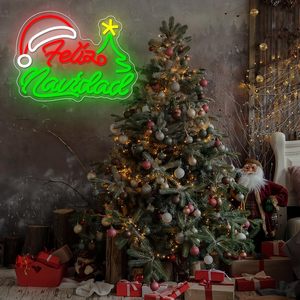 Décoration murale de Noël en néon LED à intensité variable, lumière d'ambiance pour fête en intérieur, enseigne de club, indicateur lumineux 5V 12V - Product Image 5