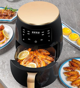 หม้อทอดไร้น้ำมันไฟฟ้า 6 ลิตร ควบคุมแบบดิจิตอล หม้อทอดอัจฉริยะ เครื่องใช้ไฟฟ้าในครัว หม้อทอดไร้น้ำมัน - Product Image 4