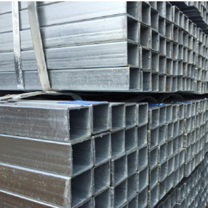 Tubo cuadrado de tubo Rectangular de acero personalizado engrasado pintado en negro galvanizado para valla puerta riel balcones <span class=keywords><strong>ventana</strong></span> - Product Image 3