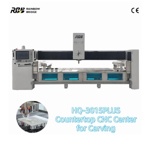 RBB Promotion CNC pour découpe de marbre, quartz, éviers et plans de travail GSY-3015PLUS, avec moteur servo de routeur, broche 7.5KW, pour <span class=keywords><strong>granit</strong></span>, certifié CE, 12 outils - Product Image 1