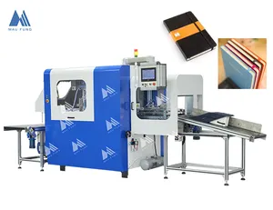 Book Binding Machine/Fully Automatic Elastic Band Inserting Machine Used For Hard Cover Inserting/MF-FEM450