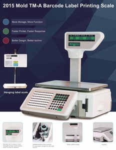 Supermercado POS Báscula Caja registradora Usb Pos Báscula <span class=keywords><strong>2015</strong></span> TM Ticket Báscula <span class=keywords><strong>de</strong></span> impresión 30kg 15kg - Product Image 3
