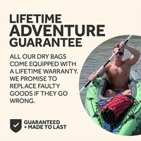 Sac étanche pliable UUNEE 500D PVC à fermeture roll-top 5L 10L 15L 30L, flottant et imperméable pour kayak, rafting, randonnée, escalade, vente en gros OEM