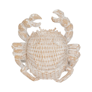 Statuetta Decorativa in Resina a Forma di Granchio, Scultura con Tema Costiero per Arredamento Casa, Ufficio, Scrivania, Studio, Scaffale, Tema Spiaggia - Product Image 6