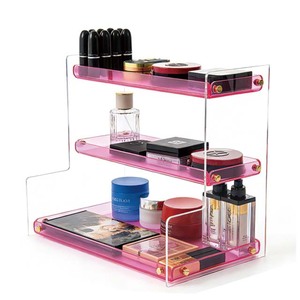 <span class=keywords><strong>Maquillage</strong></span> en <span class=keywords><strong>acrylique</strong></span>, fabricant professionnel de boîtes de rangement cosmétiques en <span class=keywords><strong>acrylique</strong></span> personnalisables, approvisionnement en gros pour les salons de beauté - Product Image 1