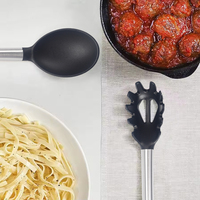 Ensemble d'ustensiles de cuisine en acier inoxydable antiadhésif de 33 pièces en silicone umite chef