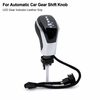 Pommeau de levier de vitesse en plastique LED pour voiture à transmission automatique VW, accessoire de modification de la tête de levier de vitesse, modèle 28-2