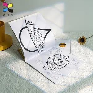 Libro di disegno personalizzato per bambini stampa di libri da colorare con matita e pastello - Product Image 1