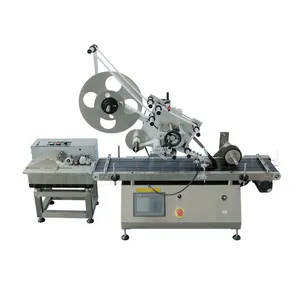 YL-DL Automatic Desktop Pouch Bag Labeling Machine for Glass New PLC Flat Surface Pouch Applicator Paging Food Metal Packaging