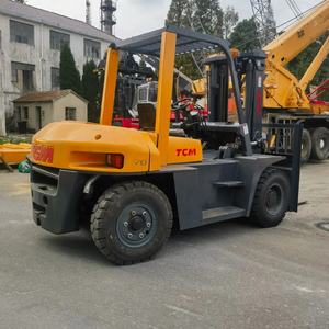 Gebruikt Japanse heftruck Japan <span class=keywords><strong>TCM</strong></span> 7 ton diesel heftrucks goede staat originele Japanse verkoop - Product Image 2