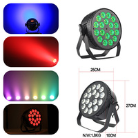 Redsun 18*10W led par lumière nouveau design rgb couleur led par pour scène banquet led par