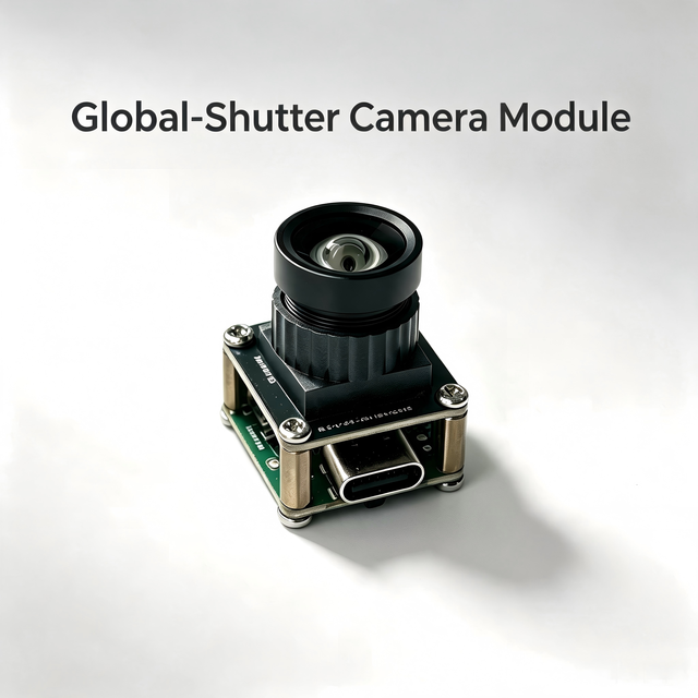 Mini Global Shutter USB Camera Module 2MP 120FPS No Image Distortion for Embedded Industrial Control Production Line Inspection