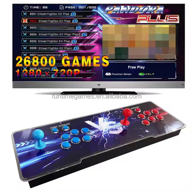 New 3D Design 26800-in-1 HD Retro Arcade Game Console - Premium Factory Manufacturing