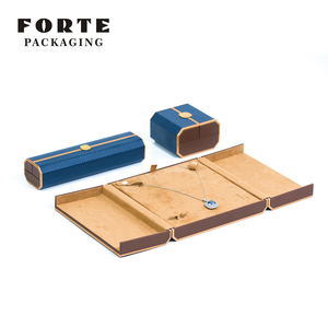 FORTE - Juego de Cajas de Joyería Personalizadas al por Mayor, Caja para Anillos, Caja para Collares, Juego de Cajas de Joyería de Cuero - Product Image 3