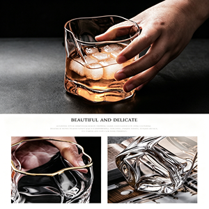 Vaso <span class=keywords><strong>de</strong></span> Vidrio Estilo <span class=keywords><strong>Bar</strong></span> Popular, Soplado a Mano, para Vino Tinto, Martini, Whisky, Cerveza y Licores, Disponible en Fábrica - Product Image 6