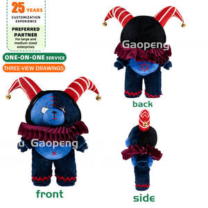 Muñecos de Peluche de Alta Calidad de la Serie Payaso de <span class=keywords><strong>Circo</strong></span>, Servicios de Personalización de Animales de Peluche, Figuras de Anime Originales - Product Image 6