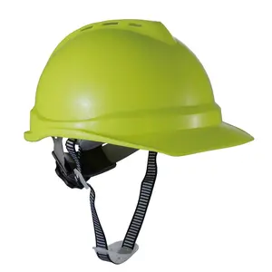 Hotsale v-şekil MSA tarzı kafa koruma endüstriyel güvenlik iş ABS plastik havalandırmalı sert şapka inşaat işçisi kask