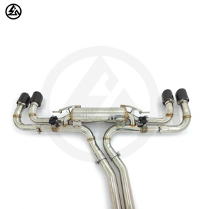 Escape Catback Valvetronic de Acero Inoxidable CSZ para <span class=keywords><strong>Audi</strong></span> <span class=keywords><strong>SQ8</strong></span> 4.0TT 2019- Silenciador con Válvula y Control Remoto - Product Image 2