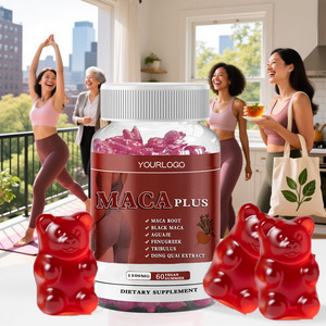 Suplemento <span class=keywords><strong>de</strong></span> Salud para Hombres, Gomitas <span class=keywords><strong>de</strong></span> Maca y <span class=keywords><strong>Ashwagandha</strong></span> para Adultos, Fórmula Energética con <span class=keywords><strong>Beneficios</strong></span> para el Crecimiento Muscular y <span class=keywords><strong>la</strong></span> Desintoxicación - Product Image 4