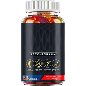 Gurth girth สำหรับผู้ชาย, gummies จาก Ashwagandha gummies ธรรมชาติสำหรับเพิ่มอารมณ์และพลังงาน - Product Image 1