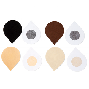 Bande adhésive satinée de haute qualité pour poitrine, cache-tétons jetables en forme de goutte d'eau - Product Image 1