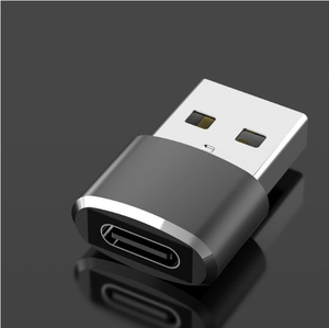 Adaptador X319 USB C Hembra a USB A Macho, Adaptador de Cable de Carga Tipo C de Aleación de Aluminio - Product Image 2