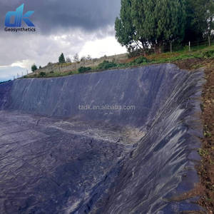 Alta calidad 50m-200m de longitud <span class=keywords><strong>HDPE</strong></span> Geomembrana Dam <span class=keywords><strong>Liner</strong></span> Piscicultura Geomembranas Estanque <span class=keywords><strong>Liner</strong></span> Membrana a prueba de humedad para Fundación - Product Image 4