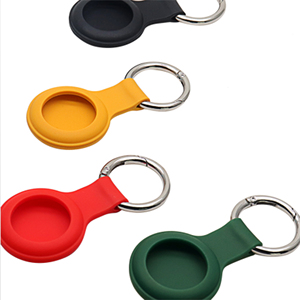 Nueva Funda Protectora de Silicona Suave a Prueba de Golpes para Airtag, Organizador de Llaves con Gancho Metálico para Uso Diario en Exteriores - Product Image 5
