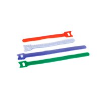 Attaches-câbles auto-agrippants réutilisables double face pour fixation, en nylon 66, longueur 250 mm, autobloquants, pour câbles de 22 mm