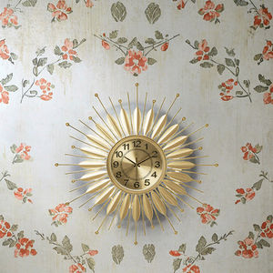 Horloge murale simple et moderne en fer forgé, style nordique, luxe léger, haut de gamme, 65 cm, pour la décoration de salon et de la maison - Product Image 3