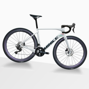 Bicicleta de Carreras MUNICE de Alta Calidad, Fabricada en Carbono T800, 700C, 24 Velocidades, Frenos de Disco Hidráulicos, <span class=keywords><strong>Pedales</strong></span> Ordinarios, 7.6 kg, Ligera, Profesional - Product Image 2