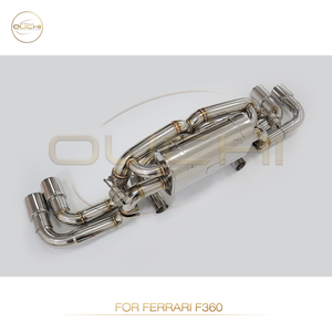 For Ferrari F360 3.6L 2000-2005 Catback Exhaust Stainless Pipes With Valve Muffler Auto Performance <strong>Parts</strong> - Product Image 3