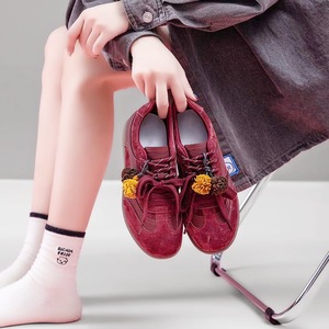 Zapatillas de Entrenamiento Retro Maillard Pinecone Furball para Mujer, Diseño Nuevo Primavera 2026, Suela Plana, Versátiles - Product Image 2