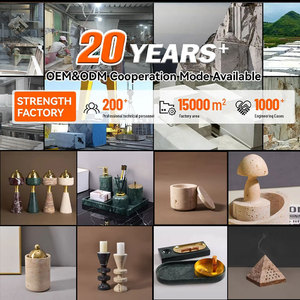 Cổ điển nhà bếp lưu trữ đá cẩm thạch hiển thị khay thực phẩm phục vụ Tấm bánh Bộ sưu tập đứng travertine phục vụ khay - Product Image 6