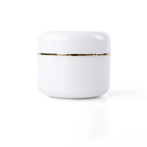 Best-seller Crème cosmétique pour soins de la peau Pot de gommage double paroi pour corps, <span class=keywords><strong>visage</strong></span> et lèvres avec bord froid ou argenté - Product Image 2