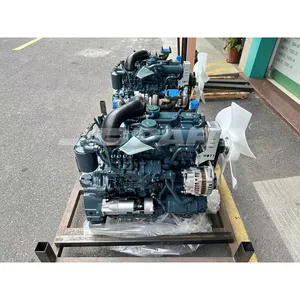Penjualan terlaris OEM V3307 mesin Diesel lengkap dengan Turbocharger untuk suku cadang mesin Kubota